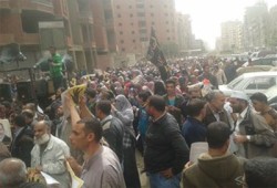 مسيرة حاشدة بالمطرية في جمعة "الشارع لنا.. معًا للخلاص"
