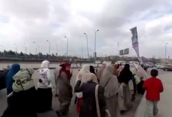فيديو.. وقفة مفاجئة لحرائر الأزهر أمام أكاديمية الشرطة