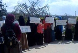 اعتصام طلاب جامعة القناة لتحرير "زميلتهم" المحتجزة