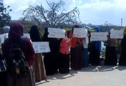 اعتصام طلاب جامعة القناة لتحرير "زميلتهم" المحتجزة
