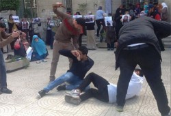 هندسة القاهرة تنظم فعالية تندد بحكم العسكر