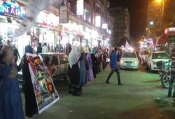 وقفة مسائية لـ"حرائر المنيا" رفضًا لجرائم وأزمات الانقلاب