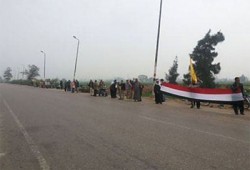 مباشر.. قرية الرئيس مرسي تواصل ثورتها لإسقاط الانقلاب