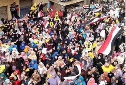 مباشر.. قرية الرئيس تتظاهر تحت شعار "الطلاب يحررون مصر"