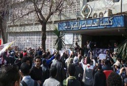 مسيرة لطلاب عين شمس للمطالبة بالإفراج عن المعتقلين