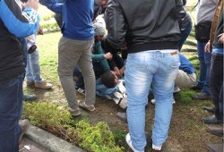 قوات الانقلاب تعتدي على مسيرة لطلاب القاهرة للتنديد بفصل زملائهم