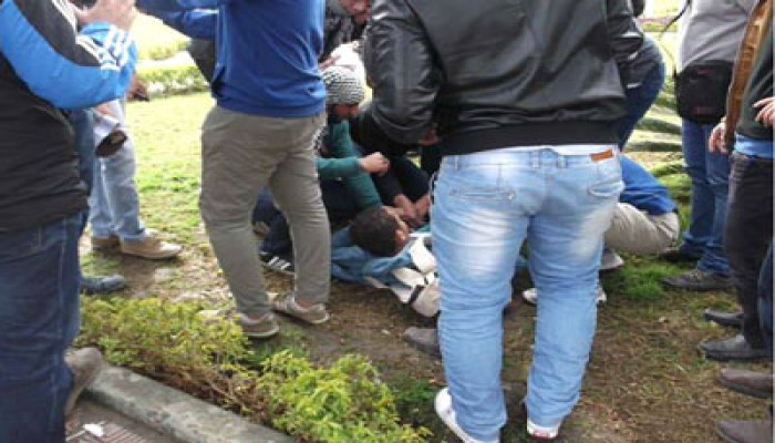 قوات الانقلاب تعتدي على مسيرة لطلاب القاهرة للتنديد بفصل زملائهم