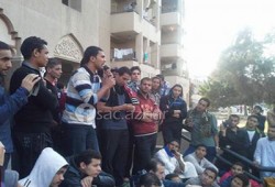 طلاب الأزهر ينظمون يومًا من رابعة بحضور آلاف الطلاب