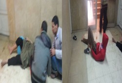 الانقلاب يلقي بطلاب الأزهر من فوق المباني وحالات كسور