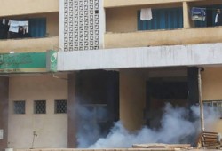 إطلاق قنابل الغاز والخرطوش على طلاب الأزهر بالمدينة الجامعية
