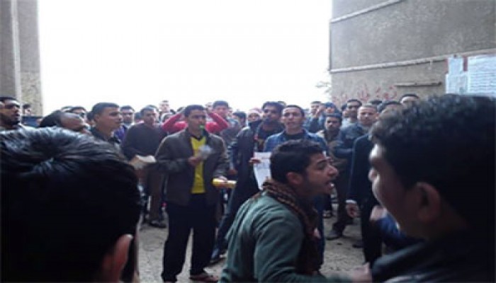 وقفة صباحية بأزهر تفهنا تضامنًا مع طلاب جامعة الأزهر