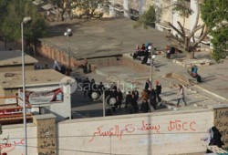 أمن الانقلاب يعسكر داخل جامعة حرائر الأزهر بالقاهرة