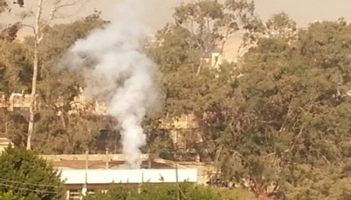 أمن الانقلاب يطلق الغاز المسيل على طلاب المدينة الجامعية بالقاهرة