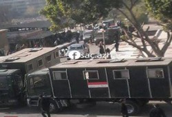 كر وفر بين الطلاب وأمن الانقلاب بحرم الأزهر