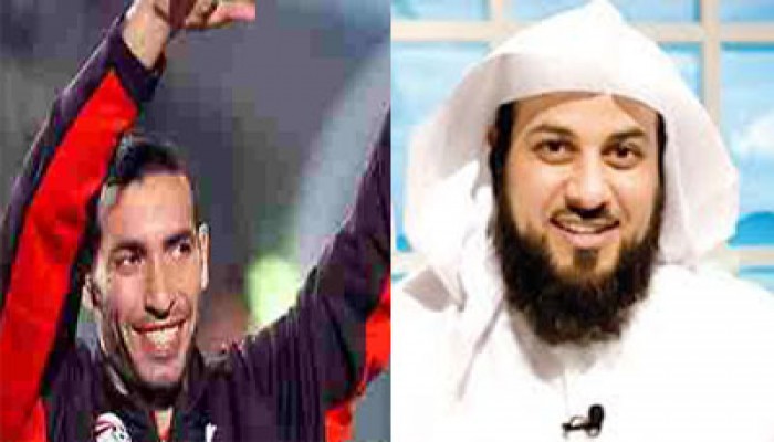 د. محمد العريفي يحيي "أبو تريكة "على تويتر