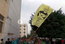 طلاب تربية أزهر القاهرة يفرضون إضرابهم على العميد والأمن