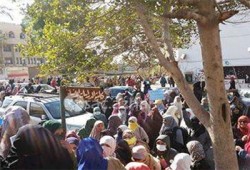 مسيرة حاشدة لحرائر الأزهر بمدينة نصر ضد اعتقال الطالبات