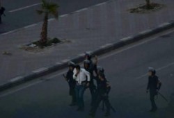 قوات الانقلاب تفض مظاهرة الجامعات الخاصة بأكتوبر وتعتقل عددًا من الطلاب