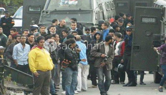 أمن الانقلاب يستعين ببلطجية في الهجوم على طلاب الأزهر