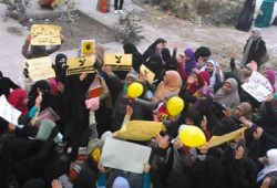 طالبات أزهر بورسعيد تندد بممارسات الانقلابيين مع طلاب جامعة الأزهر