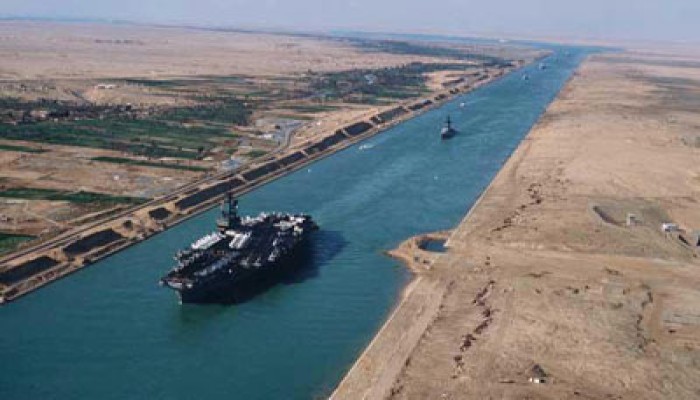 الكيان الصهيوني في طريقه لإنشاء قناة موازية لقناة السويس