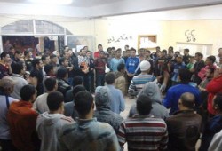 فيديو.. وقفة لطلاب أزهر أسيوط رفضًا لإجرام الانقلابيين بحقِّ زملائهم بالقاهرة