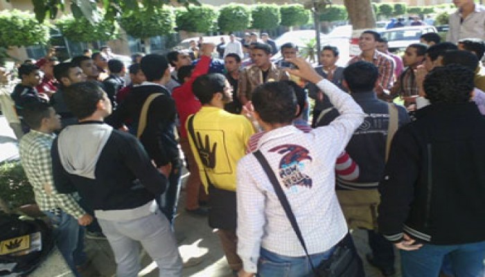 وقفة لزراعة المنوفية تنديدًا بالاعتداء على حريات الطلاب