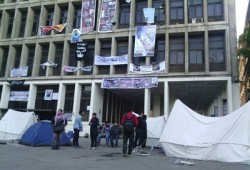 طلاب هندسة القاهرة يطالبون بالقصاص وإقالة إدارة الجامعة