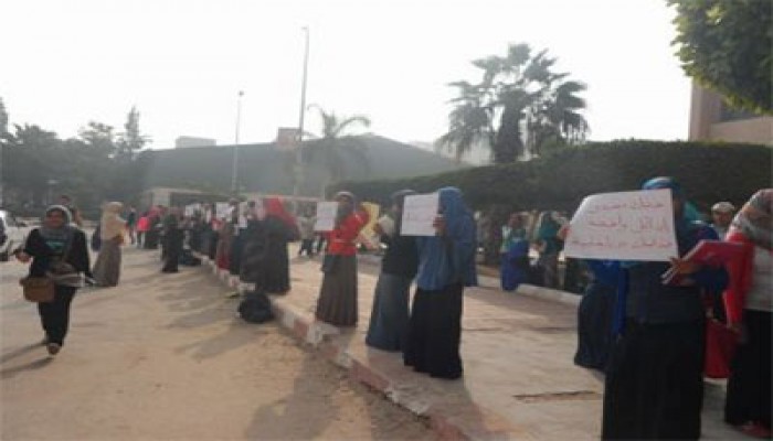 وقفة لألتراس أحرار بالزقازيق رفضًا للانقلاب وقوانينه