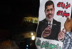 أنصار الانقلاب: مرسي راجع