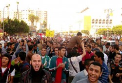 مسيرة حاشدة لطلاب دمنهور تنديدًا بحبس حرائر الإسكندرية