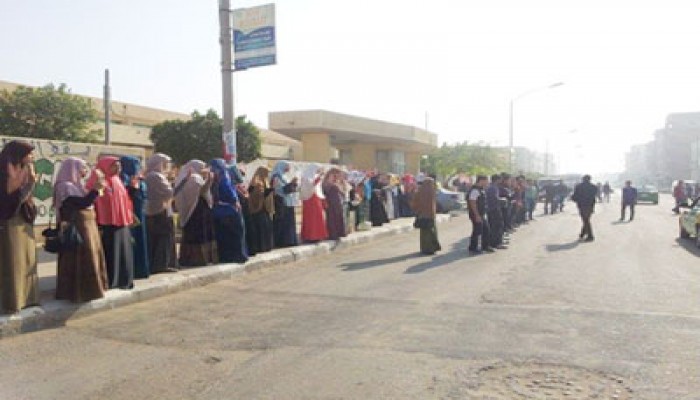 3 وقفات لطلاب جامعات المنوفية والسادات والأزهر تضامنًا مع الحرائر