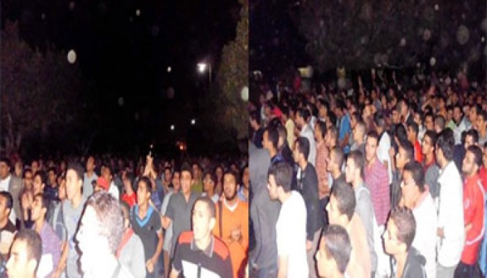 مسيرة لطلاب "المدينة الجامعية" بـ"الأزهر" للتنديد بقتل وقمع الطلاب