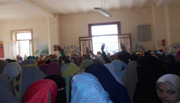 مسيرة لطالبات "الدراسات الإسلامية" بدمنهور تضامنًا مع حرائر الإسكندرية