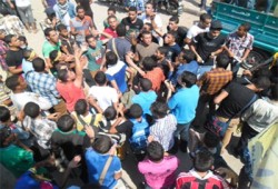 طلاب المنيا يغضبون  للتنديد بممارسات الانقلاب القمعية