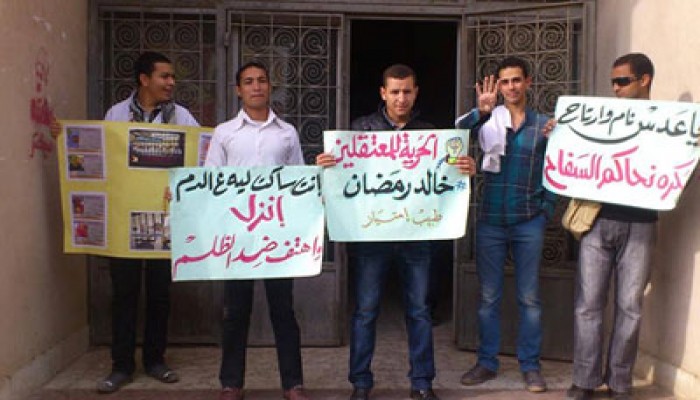 استمرار إضراب أزهر أسيوط بسبب انتهاكات الانقلاب