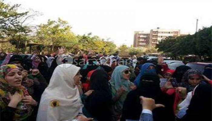 بالصور.. حرائر الأزهر ينتفضن لأميرات الزنازين