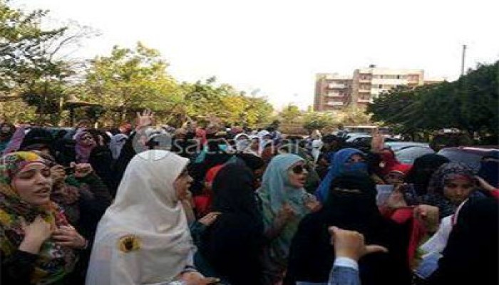 بالصور.. حرائر الأزهر ينتفضن لأميرات الزنازين