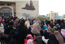 حرائر دراسات بورسعيد ينتفضن في مليونية "لا لمذبحة القضاء"