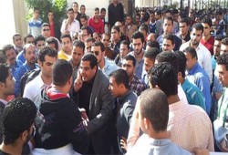 أمن هندسة دمياط يعتدي على الثوار وإحالة 4 إلى مجالس تأديب