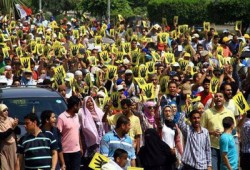 جلوبال بوست: قانون الانقلابيين للتظاهر قمعي ويعادي الديمقراطية