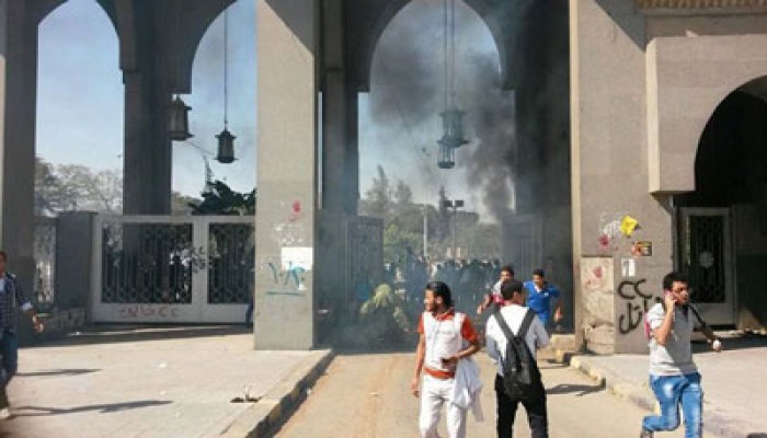 جريمة.. "الأزهر" يستدعي داخلية الانقلاب لاقتحام حرم الجامعة