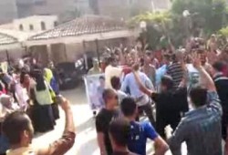 بث مباشر.. وقفة لطلاب ضد الانقلاب بطب بيطري بنها