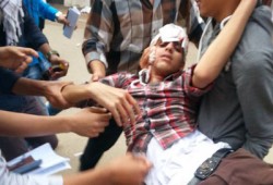 بالفيديو.. قوات الانقلاب يهاجمون مسيرة داخل جامعة المنصورة