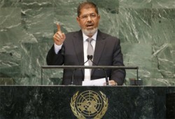 الأمم المتحدة تطالب الانقلابيين بالإفراج عن الرئيس مرسي