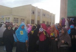 طالبات الأزهر بكفر الشيخ ينتفضن لدعم الشرعية