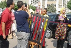 محاكمة رمزية لقائد الانقلاب بجامعة طنطا