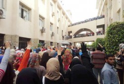 صيدلة الزقازيق "تحرق" السيسي