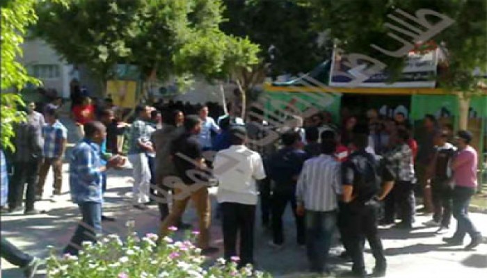 هندسة أسوان تحتفل بطالبيها المحررين من سجون الانقلاب