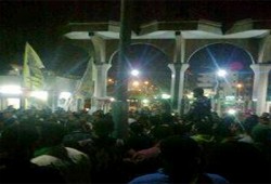 طلاب الأزهر يواصلون احتجاجهم على اعتداءات "شرطة الانقلاب"